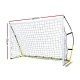 Everfit 2.4m Portable Soccer Goal Net - Durable Steel Frame, Quick Setup, Lightweight Design for Sports Training