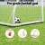 Everfit 12FT Soccer Football Goal with Sturdy UPVC Frame and Weatherproof PE Mesh Net, Portable for Backyard Training Everfit 12FT Soccer Football Goal with Sturdy UPVC Frame and Weatherproof PE Mesh Net, Portable for Backyard Training