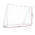 Everfit 8FT UPVC Soccer Football Goal with Knotted PE Mesh Net, Weatherproof, Portable, Durable Backyard Training
