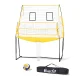 Everfit 8ft Portable Volleyball Net Set - Adjustable Height, Durable Dacron Mesh, Includes PVC Ball & Carry Bag