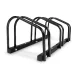 Giantz Weisshorn 3-Bike Stand Rack: Freestanding Steel Parking Holder, Powder Coated, 710x280x270mm, Smooth Finish