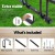 Giantz Weisshorn 3-Bike Stand Rack: Freestanding Steel Parking Holder, Powder Coated, 710x280x270mm, Smooth Finish