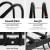 Weisshorn 5-Bike Storage Rack - Freestanding Powder-Coated Steel Holder, Configurable, Scratch-Resistant, Easy Install