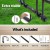 Weisshorn 5-Bike Storage Rack - Freestanding Powder-Coated Steel Holder, Configurable, Scratch-Resistant, Easy Install