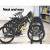 Giantz Weisshorn 6-Bike Stand Rack - Freestanding Silver Steel Storage Holder, Adjustable for Home or Office Use