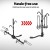 Giantz 2-Bike Carrier Rack, Foldable, Steel, 2" Hitch Mount, Scratch-Proof, Easy Access, Fits Most Vehicles, Black