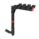 Giantz 4-Bike Carrier Rack for Cars, 2" Hitch Mount, Foldable, Black, Heavy-Duty Steel, Fits Most Vehicles, Easy Storage