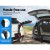 Giantz 4-Bike Carrier Rack for Cars, 2" Hitch Mount, Foldable, Black, Heavy-Duty Steel, Fits Most Vehicles, Easy Storage