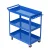 Giantz 3-Tier Blue Tool Cart Trolley – Steel, 150kg Capacity, Lockable Castors, Screwdriver Holder, 79x35.5x74