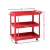 Giantz 3-Tier Tool Cart Trolley Red Steel 150kg Garage Workshop Storage Organiser with Lockable Castors 79cm