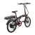 Everfit Folding Electric Bike 20 Inch Urban City Commuter, 250W Motor, 36V 10.4Ah Battery, Shimano 7-Speed, Alloy Frame