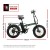 Everfit 20 Inch Folding Electric Bike Urban City Commuter, 250W Motor, 36V 10.4Ah Battery, Shimano 7-Speed, Disc Brakes