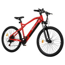 Everfit 26 Inch Electric Mountain Bike 250W Motor, Shimano 7-Speed, Removable 36V Battery, Alloy Frame, 60km Range