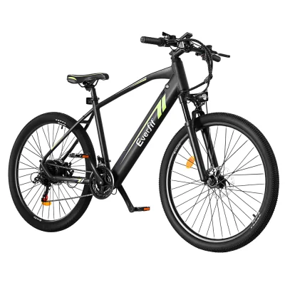 Everfit 27.5 Inch Electric Mountain Bike, 250W Motor, 21-Speed Shimano, Aluminium Frame, 36V Battery, 60km Range