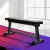 Everfit Flat Weight Bench - 300kg Capacity, Steel Frame, PU Leather, Stable Home Gym Equipment, 103x35x45cm, Black
