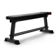 Everfit Flat Weight Bench - 300kg Capacity, Steel Frame, PU Leather, Stable Home Gym Equipment, 103x35x45cm, Black