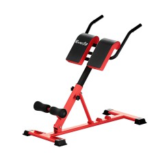 Everfit Adjustable Roman Chair 10-in-1 Weight Bench, 200kg Capacity, Steel Frame, PU Leather, Foldable Home Gym 107cm