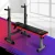 Everfit Home Gym Weight Bench & Squat Rack - High Grade Steel, Adjustable Decline, 200kg Capacity, Foldable, Black Everfit Home Gym Weight Bench & Squat Rack - High Grade Steel, Adjustable Decline, 200kg Capacity, Foldable, Black