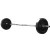 Everfit 18kg Barbell Set - 5kg Rubber Weight Plates, 168cm Steel Barbell, 150kg Capacity, Home Gym Fitness