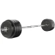 Everfit 78kg Barbell Set - Rubber-Covered Weight Plates, 168cm Steel Barbell, Home Gym Strength Training