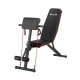 Everfit Adjustable Weight Bench 260kg Heavy Duty Steel, Preacher Curl, 8 Incline, Foldable, 128x41cm, Home Gym