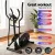 Everfit Elliptical Cross Trainer - Full Body Workout, 8-Level Resistance, LCD, Steel Frame, Home Gym Fitness Machine