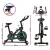 Everfit Spin Bike Exercise Bike 10kg Flywheel, 150kg Capacity, Adjustable Seat, LCD Monitor, Silent Belt Drive, Black