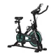Everfit Spin Bike Exercise Bike 10kg Flywheel, 150kg Capacity, Adjustable Seat, LCD Monitor, Silent Belt Drive, Black