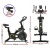 Everfit Spin Bike - Bluetooth Connectable, Adjustable Resistance, LCD Monitor, 13kg Flywheel, Compact Home Gym Fitness