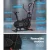Everfit 6 in 1 Exercise Bike Elliptical Cross Trainer, Steel Frame, Adjustable Resistance, Dumbbells, Bands, LCD, 120kg