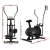Everfit 4-in-1 Elliptical Cross Trainer Exercise Bike, Adjustable Steel Frame, LCD, Non-Impact, Bonus Resistance Bands