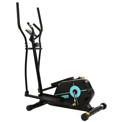 Everfit Elliptical Cross Trainer Exercise Bike - Magnetic, 8-Level Resistance, LCD Monitor, Steel Frame, 100kg Capacity