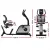 Everfit Recumbent Exercise Bike - Magnetic Resistance, 6kg Flywheel, Adjustable Seat, 120kg Capacity, LCD Monitor