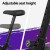 Everfit Magnetic Exercise Bike Upright 8-Level Resistance 2kg Flywheel Home Gym Cardio with Monitor 120kg Capacity