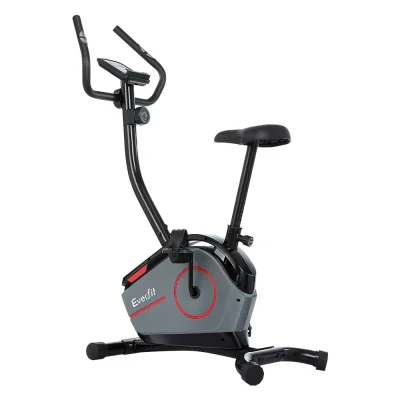 Everfit Magnetic Exercise Bike Upright 8-Level Resistance 2kg Flywheel Home Gym Cardio with Monitor 120kg Capacity