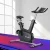 Everfit Electromagnetic Spin Bike: 24-Level Resistance, Bluetooth, Adjustable Seat & Handlebars, 120kg Capacity, Black