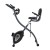 Everfit Folding Magnetic Exercise Bike with 12 Resistance Levels, LCD Monitor, Armrest, Backrest, and Pulling Ropes