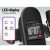 Everfit Mini Exercise Bike - Portable Under Desk Pedal Exerciser with Adjustable Resistance, LED Display, and Low Noise