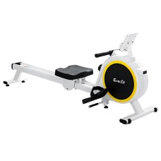 Everfit 16-Level Magnetic Rowing Machine - Quiet Home Gym Cardio with LCD, Dual Rails, & Easy Storage Everfit 16-Level Magnetic Rowing Machine - Quiet Home Gym Cardio with LCD, Dual Rails, & Easy Storage