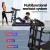 Everfit Electric Treadmill 3.0HP Home Gym Fitness Machine, 12 Programs, LCD, Foldable, 400mm Belt, Massager, 120kg