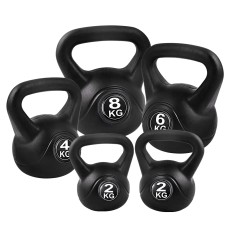 Everfit 22kg Kettlebell Set – 4 Sizes, Rubber-Coated Weights for Home Gym, Anti-Slip Grip, Floor Friendly Everfit 22kg Kettlebell Set – 4 Sizes, Rubber-Coated Weights for Home Gym, Anti-Slip Grip, Floor Friendly