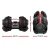 Everfit 24kg Adjustable Dumbbells with Plastic-Coated Iron Weight Plates for Home Gym - Safe, Versatile, and Easy to Use