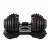 Everfit 24kg Adjustable Dumbbells with Plastic-Coated Iron Weight Plates for Home Gym - Safe, Versatile, and Easy to Use