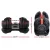 Everfit Adjustable Dumbbells 24kg Set - Non-Slip Handle, Plastic-Coated Iron Plates, 15 Weight Combinations