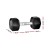 Everfit 20kg Hex Dumbbells Set, 2x10kg Rubber Coated Cast Iron Weights, Non-Slip Handles, Home Gym Workout