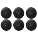 Everfit 60kg Barbell Weight Plates Set, Rubber Coated Cast Cement, 31mm Standard Home Gym Strength Training