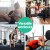 Everfit 60kg Barbell Weight Plates Set, Rubber Coated Cast Cement, 31mm Standard, Home Gym Fitness, 10kg x 6