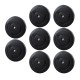 Everfit 80kg Barbell Weight Plates Set, Rubber-Coated Cast Cement, 31mm Standard Home Gym Fitness, 8x10kg
