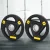 Everfit Weight Plates 5kg x 2 Cast Iron Olympic Size, Rubber Coated, Triple Grip, for Dumbbells Barbells Home Gym
