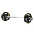 Everfit 16kg Barbell and Dumbbell Set, 120cm A3 Alloy Steel Bar, Cast Iron Rubber Plates, Home Gym Weightlifting Kit